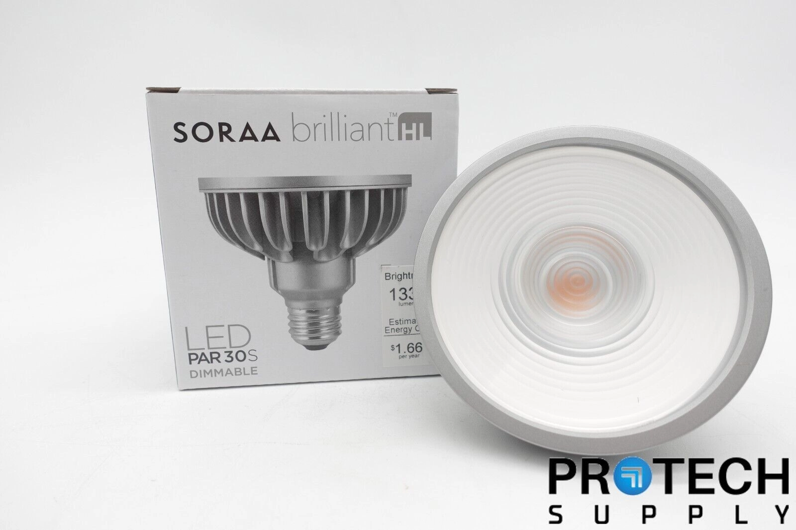 Soraa Brilliant PAR30S Dimmable LED Bulb E26 3000K