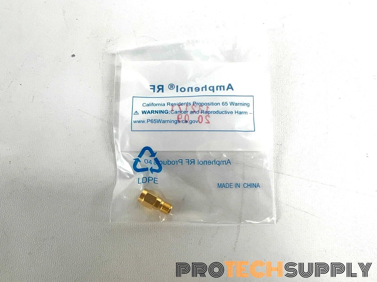 NEW Amphenol RF 132171 Coaxial Adapter Male Pin To