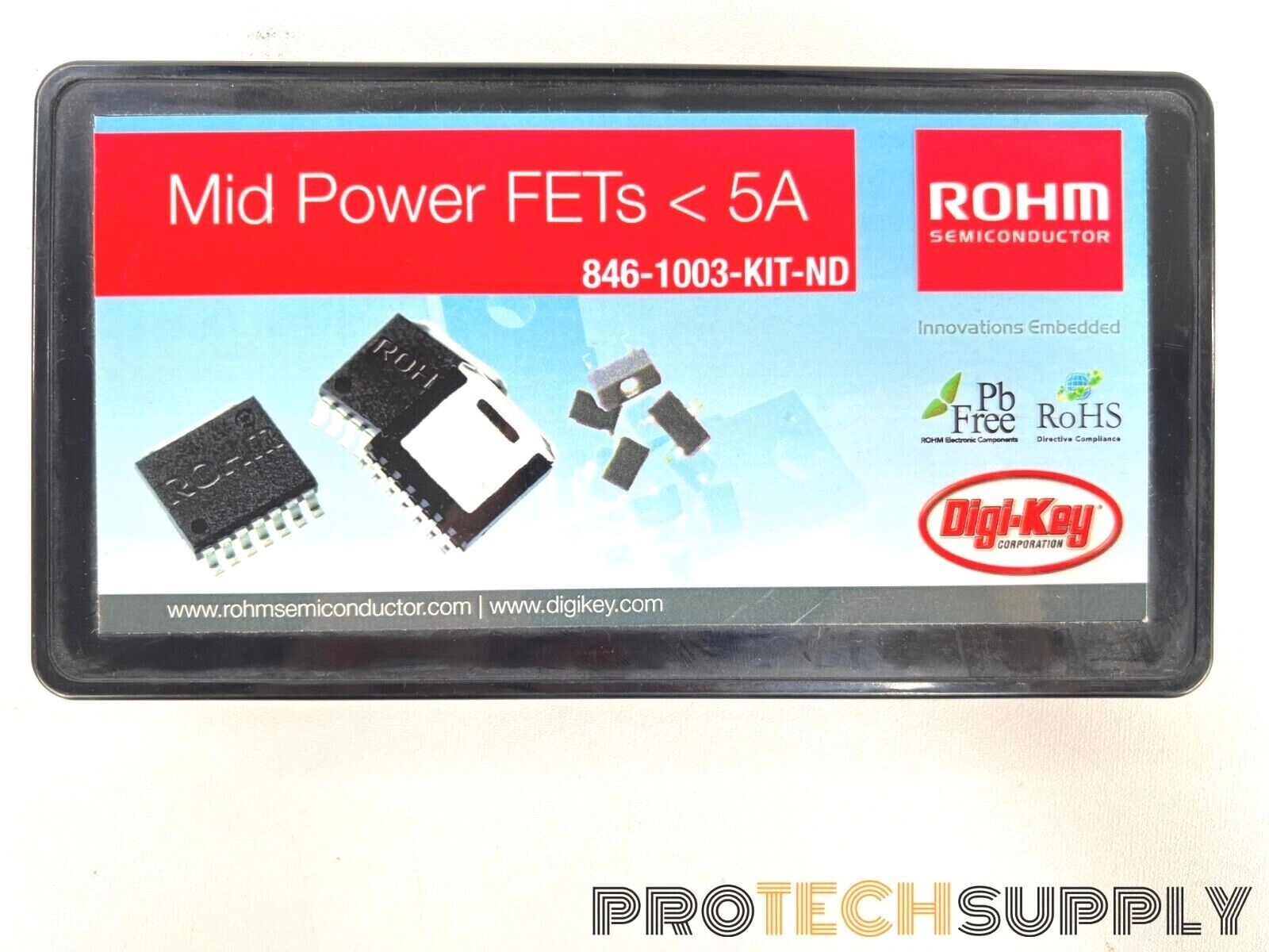 ROHM Semiconductor 846-1003-KIT-ND Mid Power FETs 