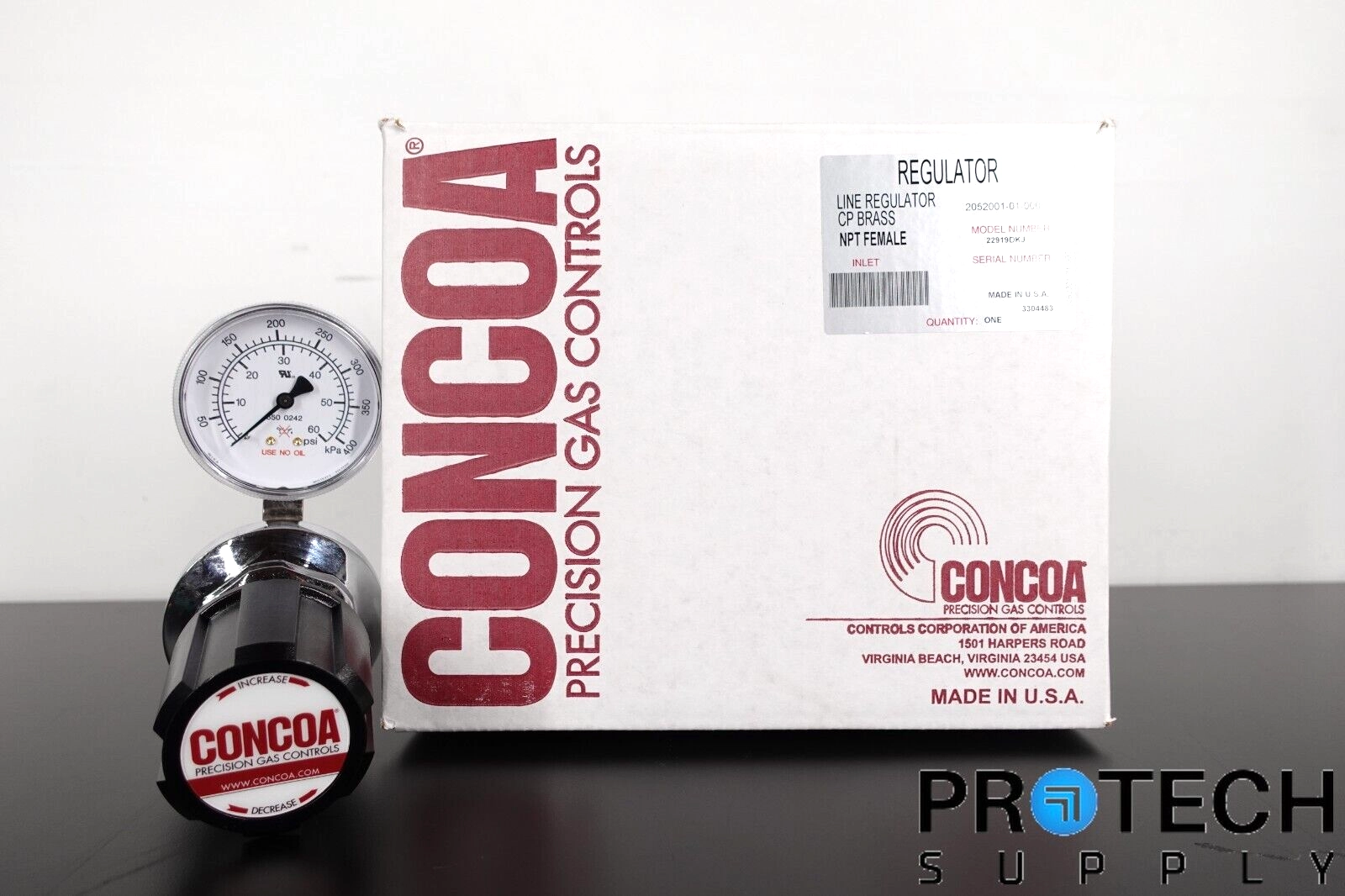 CONCOA 2052001-01-000 Single Stage Line Regulator 