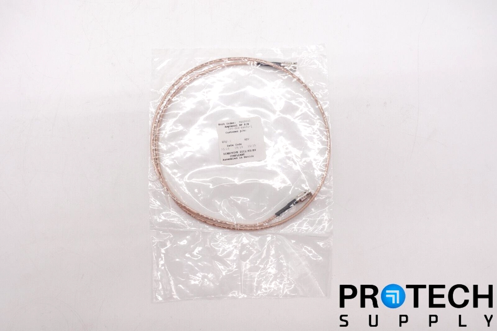 Amphenol RF 095-666-44890-1 Connect Cable NEW with