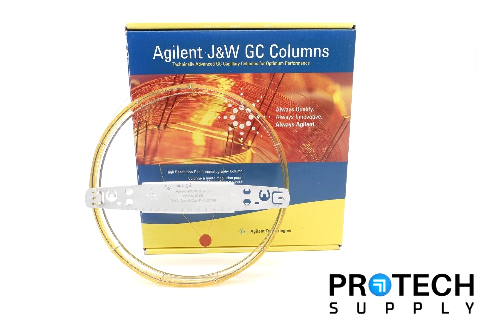 Agilent J&W GC Column CP7791 CP-Wax 52 CB 15m X 0.