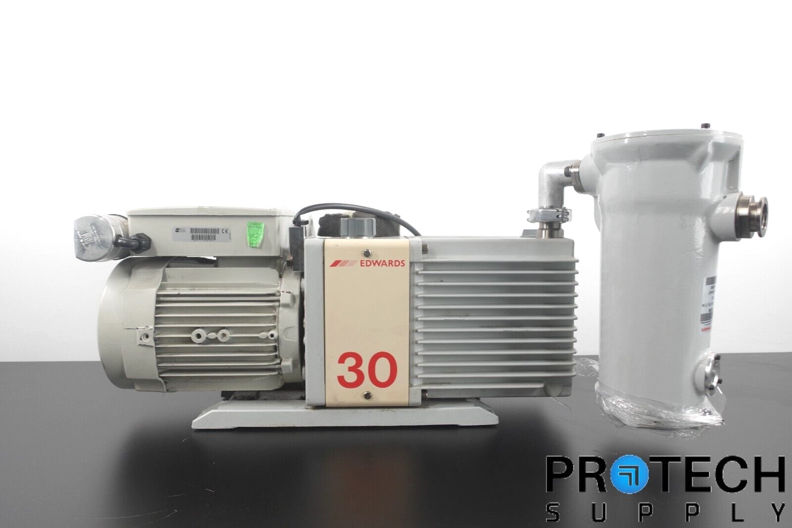 Edwards E2M30 Dual Stage Vacuum Pump with MF 30 Ou