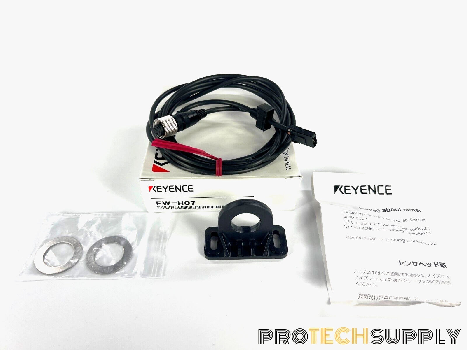 Keyence FW-H07 Ultrasonic Sensor Kit only  (No Sen