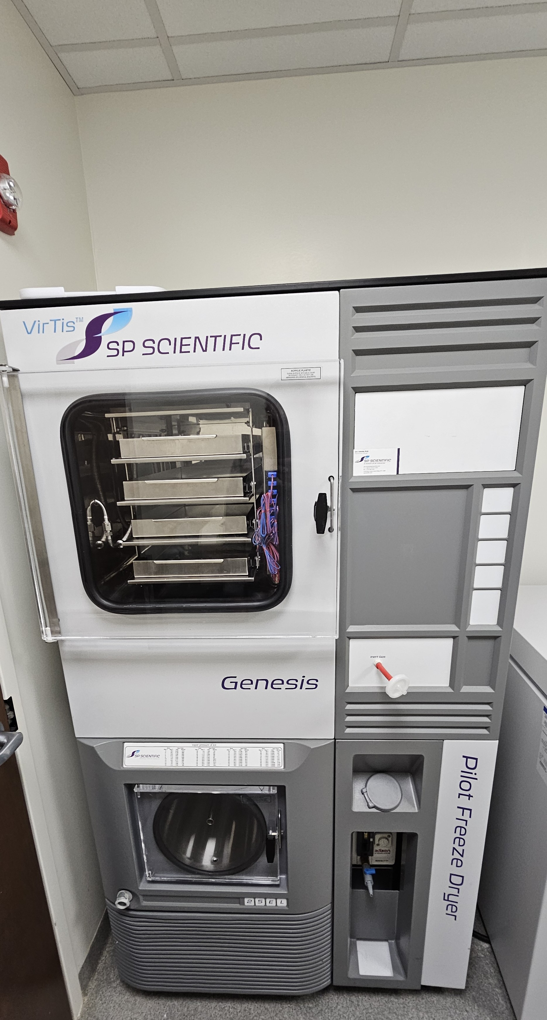 SP Scientific VirTis 25EL Pilot Scale Lyophilizer with PC
