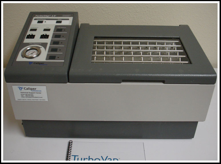 Caliper TurboVap LV Evaporator 15ml Tubes w Warranty