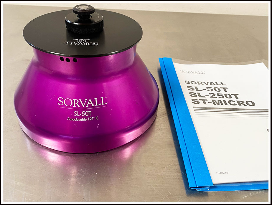 Sorvall SL-50T Rotor Fixed Angle Rotor w WARRANTY