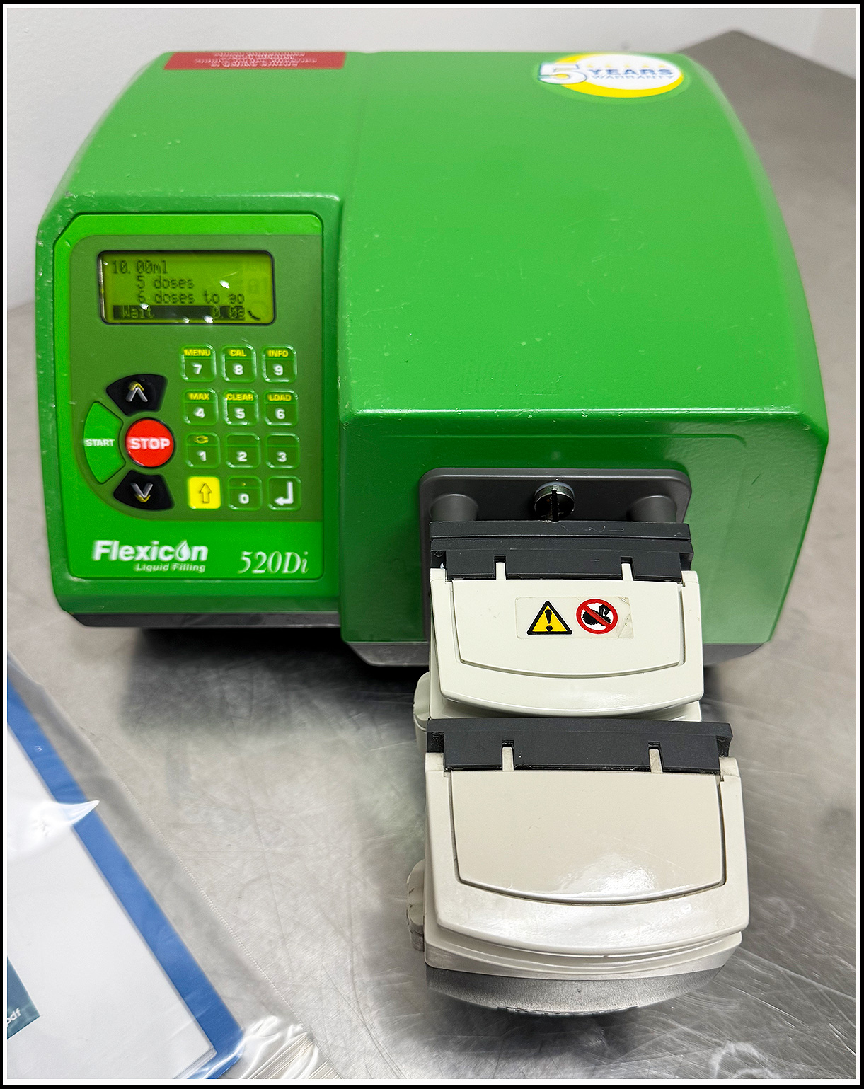 Watson Marlow Flexicon Dispensing Pump 520Di TWO HEADS w WARRANTY