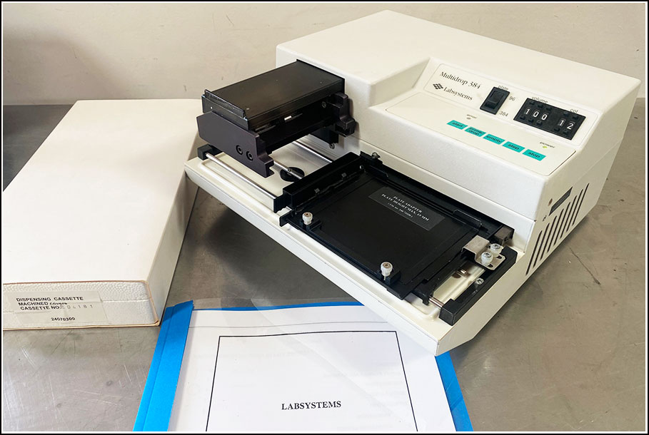 LabSystems Multidrop Plate Washer Dispenser 96 & 384 w WARRANTY