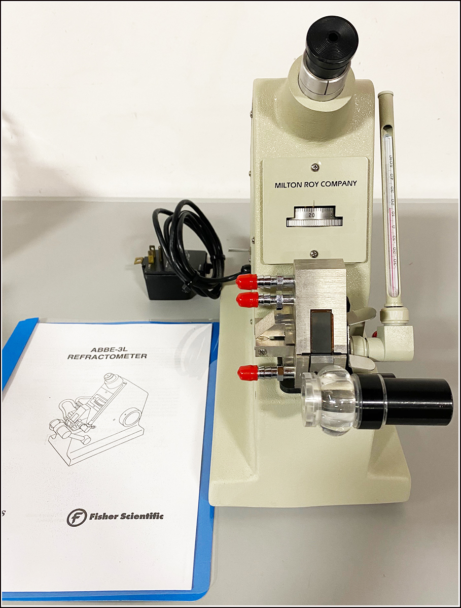 Thermo Fisher Abbe 3L Refractometer w WARRANTY