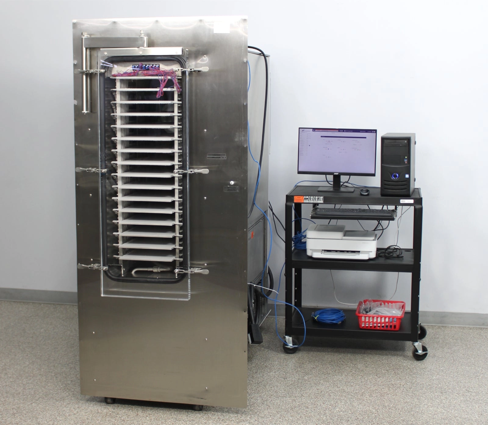 SP Scientific VirTis 50L Ultra EL-85&deg;C Pilot Clean Room Freeze Dryer Lyophilizer