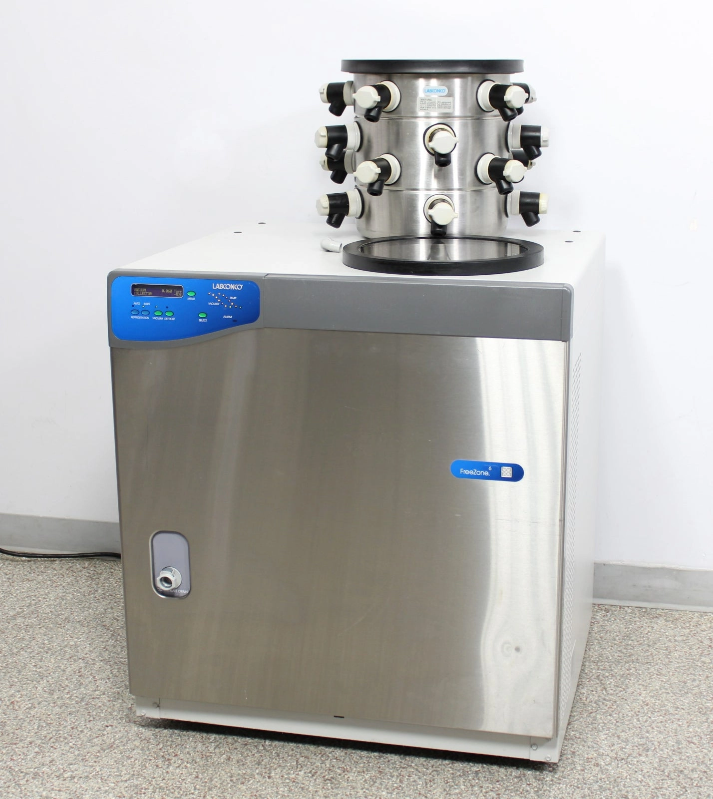Labconco FreeZone 6 -50&deg;C Console Freeze Dryer Lyophilizer w/ 16-Port Manifold
