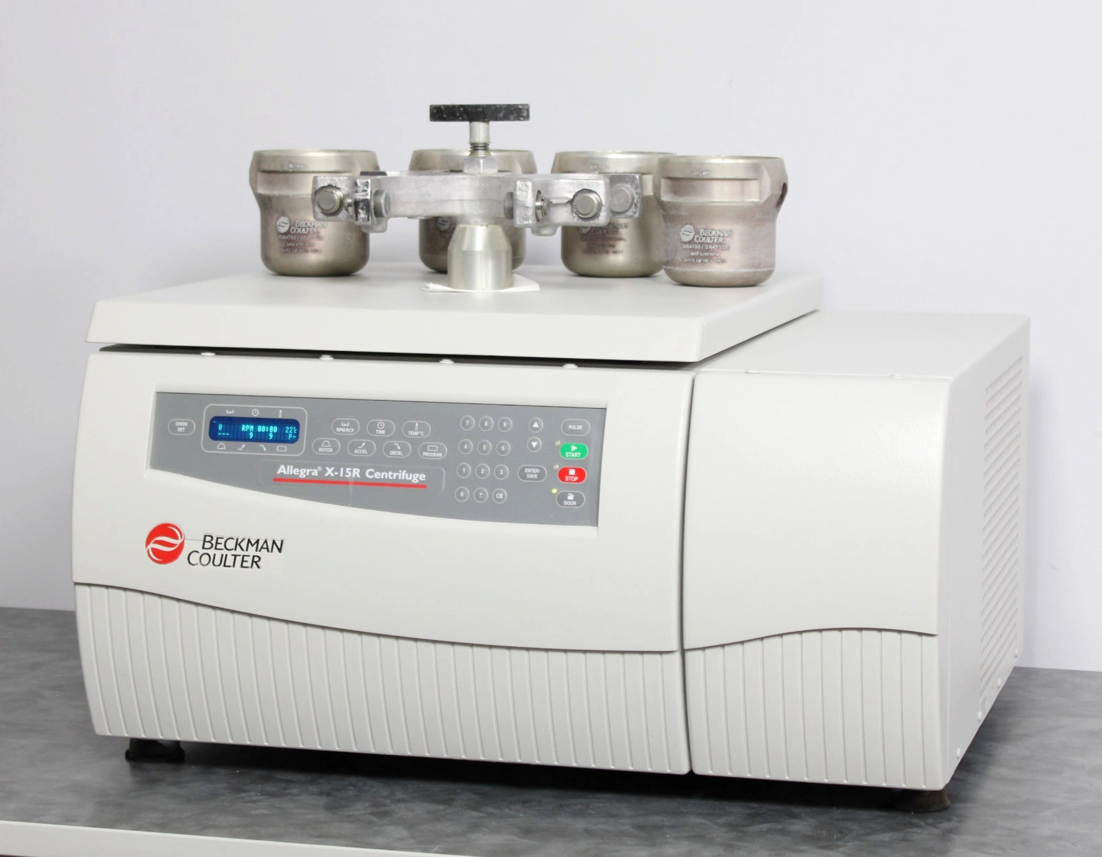 Beckman Coulter Allegra X-15R Refrigerated Benchtop Centrifuge &amp; SX4750 Rotor