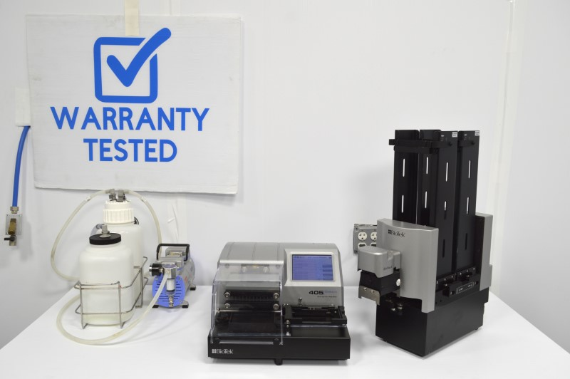 Agilent BioTek 405 Select TS Microplate Washer 405TSU w/ BioStack Stacker Unit2 - AV