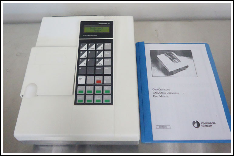 Pharmacia GeneQuant Pro RNA/DNA Calculator Spectrophotometer w WARRANTY