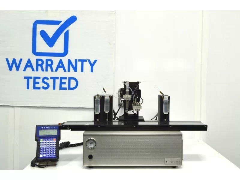 BioDot XYZ3050 Dispensing System w/ One AirJet and Two BioJet Quanti Dispensers