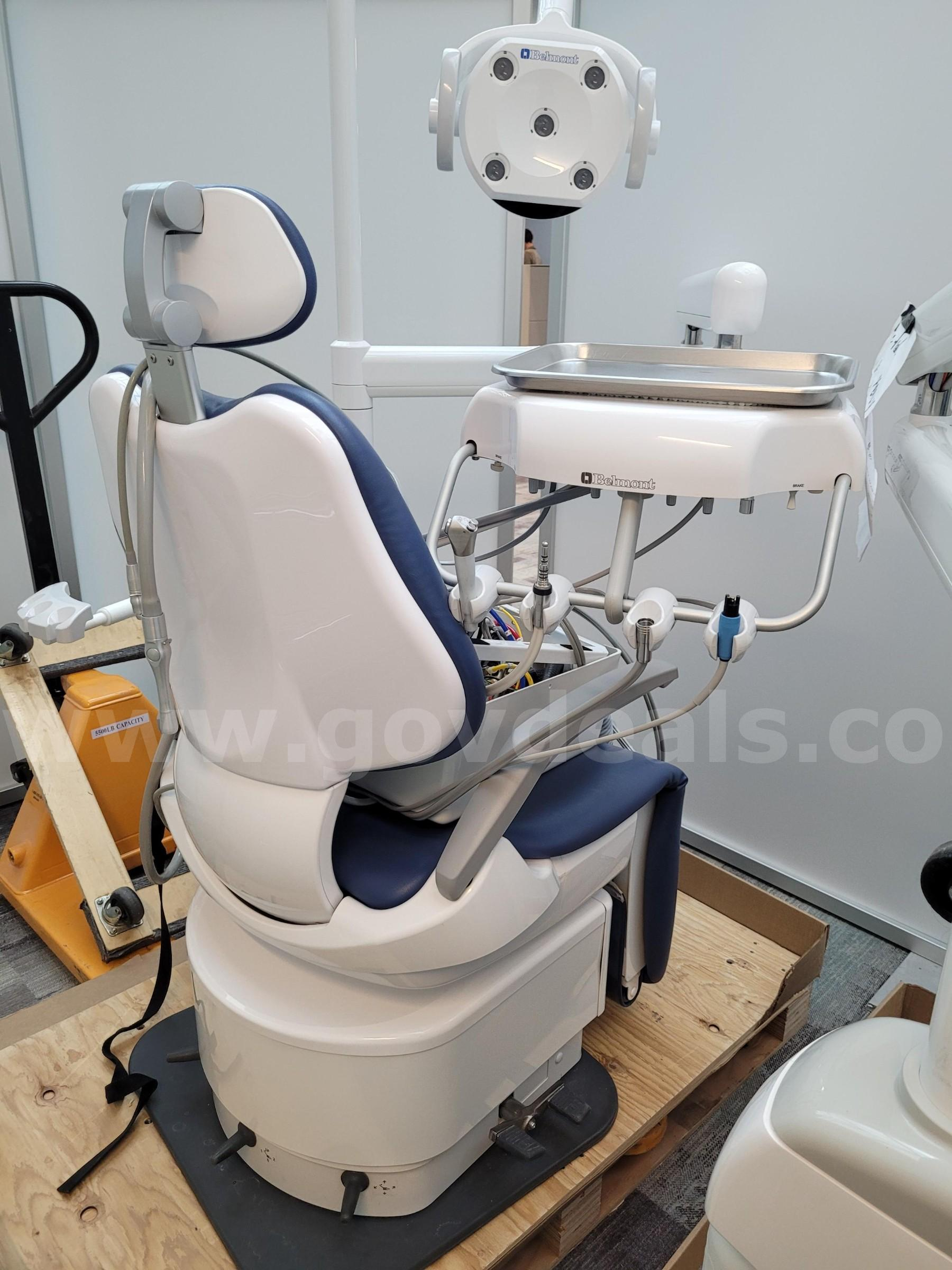 2019 Belmont Knee Break Dental Chair with Front Delivery
