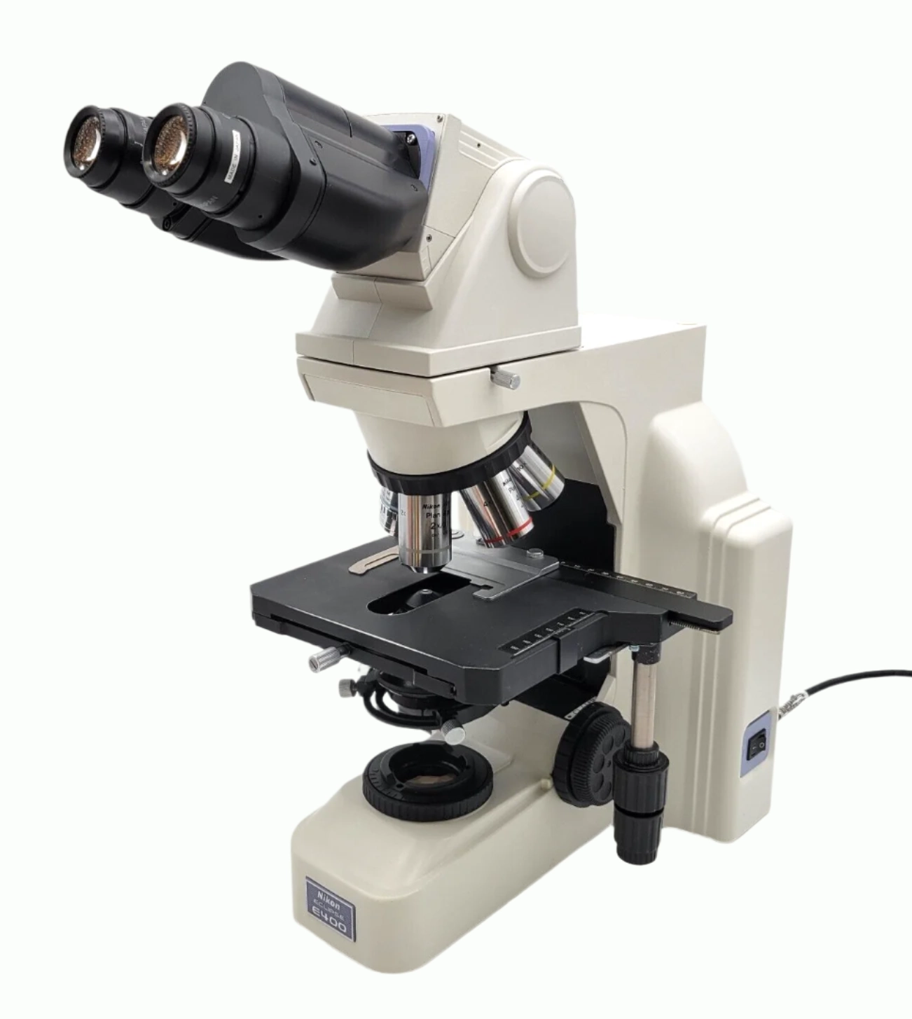 Nikon Microscope Eclipse E400 with LED Upgrade &amp; Apo Objectives Pathology / Mohs