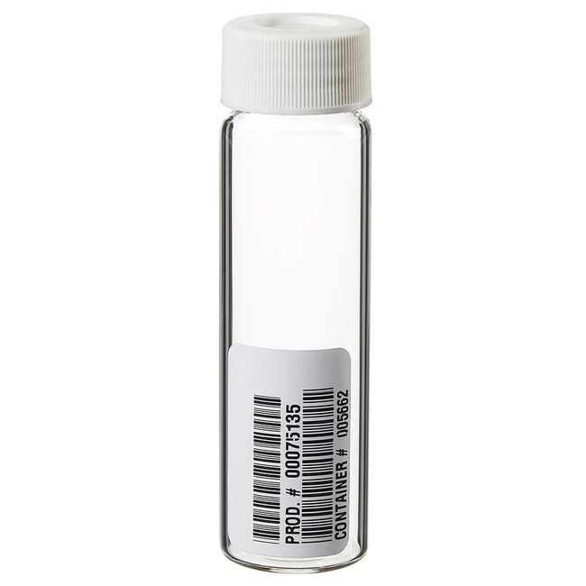 Clear VOA Glass Vials with 0.060in. Septa