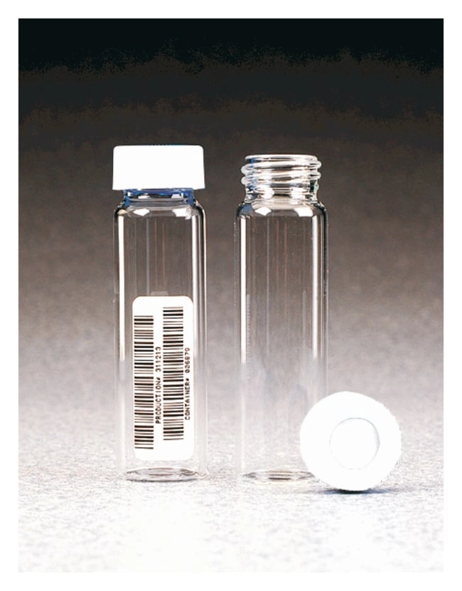 Clear VOA Glass Vials with 0.060in. Septa