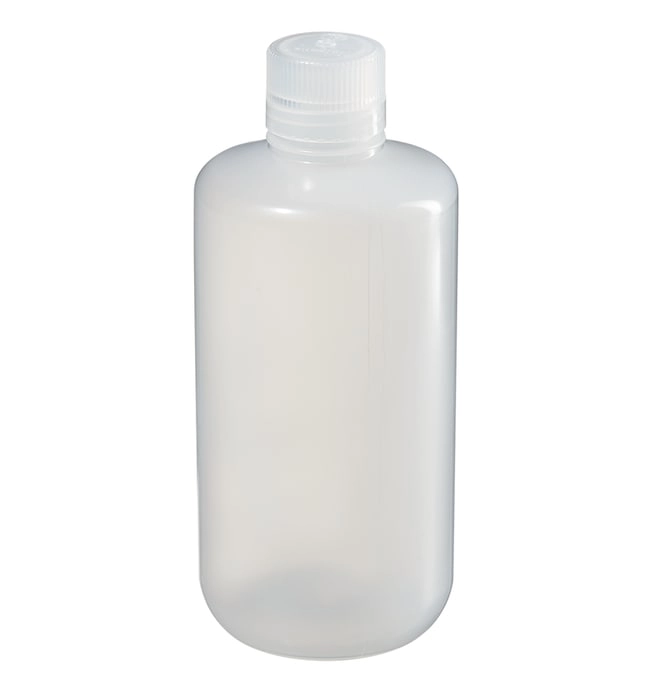 Nalgene Boston Round Narrow-Mouth Natural PPCO Bottles with Closure: Bulk Pack