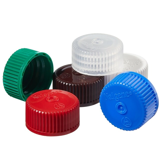 Nalgene Colored Polypropylene Closures with 28-415 Finish