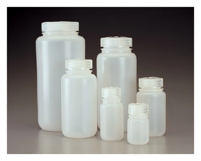 Nalgene Wide-Mouth HDPE Bottles with Closure: Bulk Pack