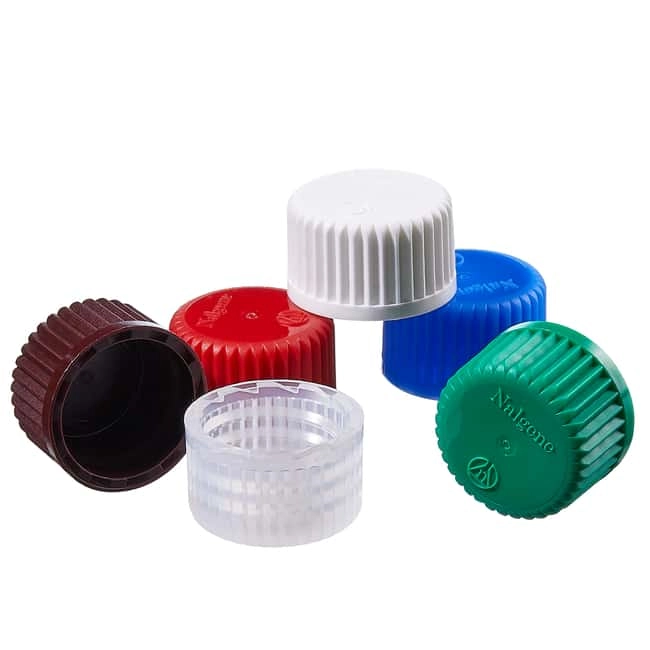 Nalgene Colored Polypropylene Closures with 20-415 Finish