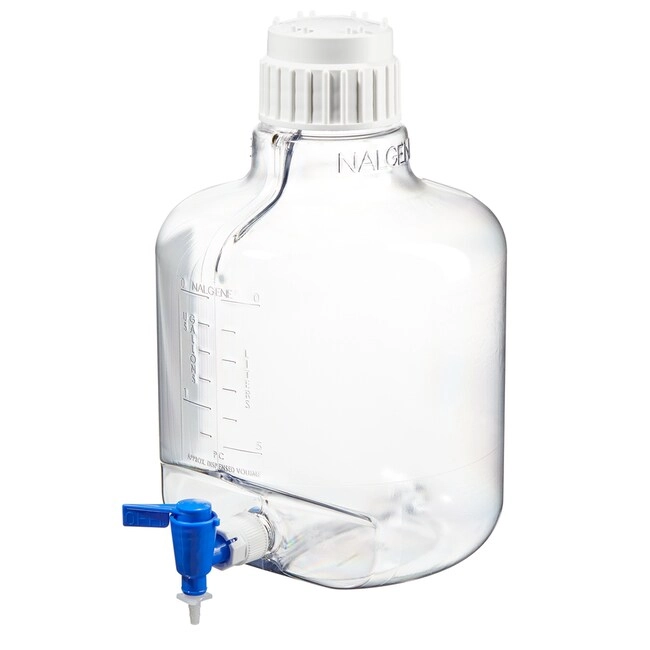 Nalgene Round Polycarbonate Clearboy Carboy with Spigot