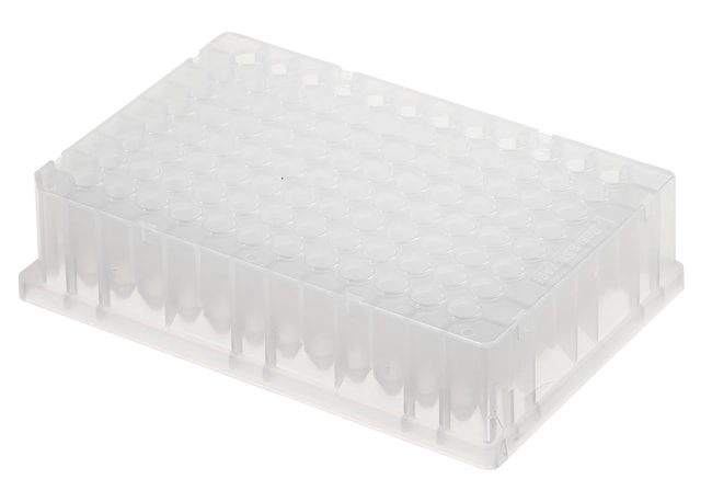 Abgene 96 Well 0.8mL Polypropylene DeepWell Sample Processing and Storage Plate for Genomics and NGS library preparation