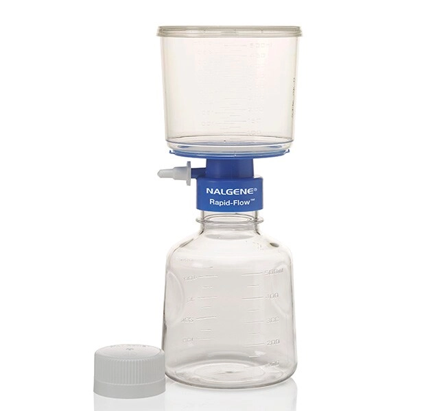 Nalgene Rapid-Flow Sterile Disposable Filter Units with PES, CN, SFCA or Nylon Membranes