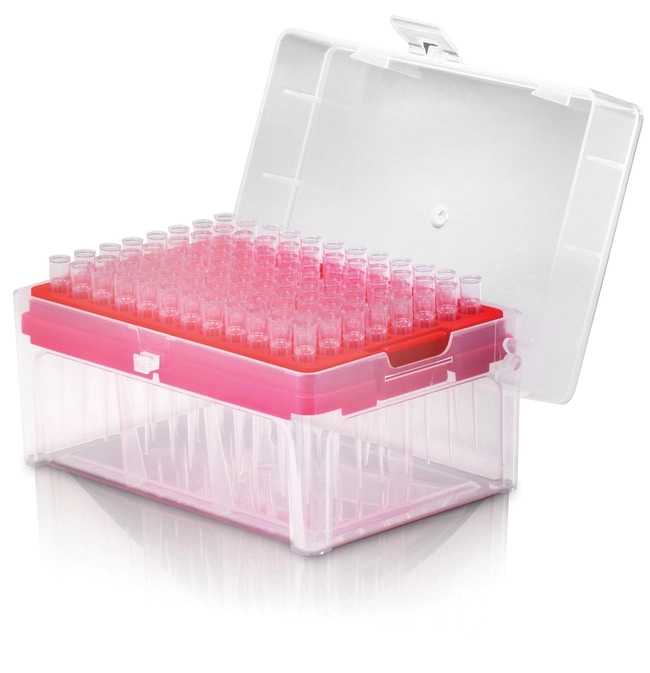 SoftFit-L Pipette Tips, Filtered, Low-Retention, Hinged Rack, PCR Ready