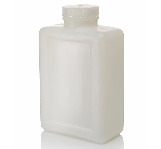Nalgene Rectangular HDPE Bottles with Closure