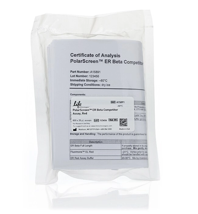 PolarScreen ER Beta Competitor Assay Kit, Red