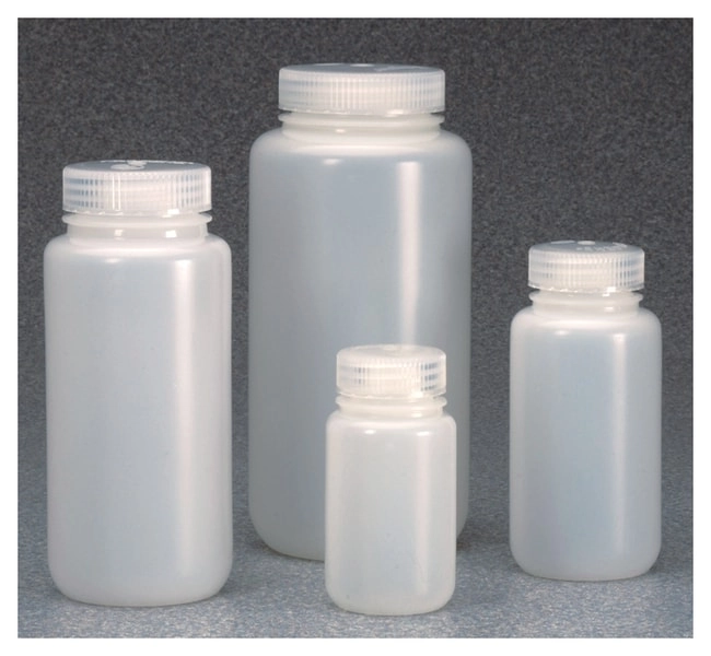 Nalgene Wide-Mouth HDPE IP2 Bottles with Closure: Bulk Pack