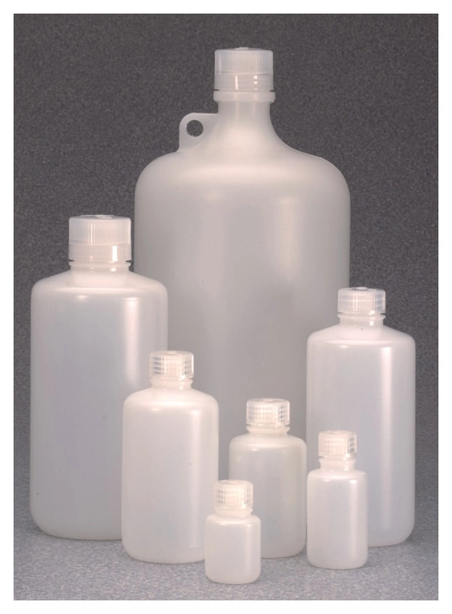 Nalgene Narrow-Mouth HDPE IP2 Bottles with Closure: Bulk Pack