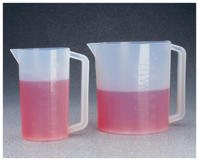 Nalgene PFA Graduated Plastic Beakers with Handles