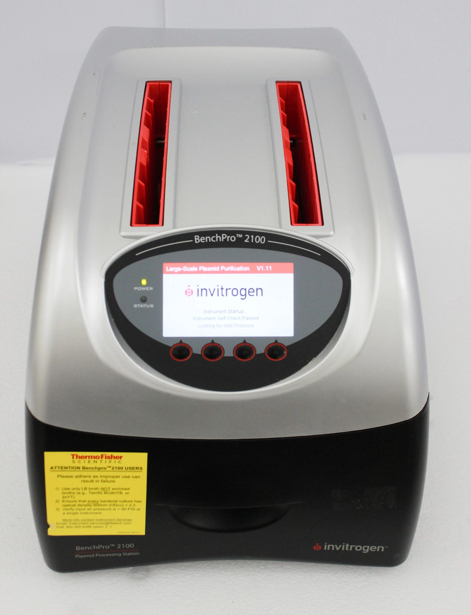 Invitrogen BenchPro 2100 Plasmid Purification System MC1001 DNA Purification System - 3371469