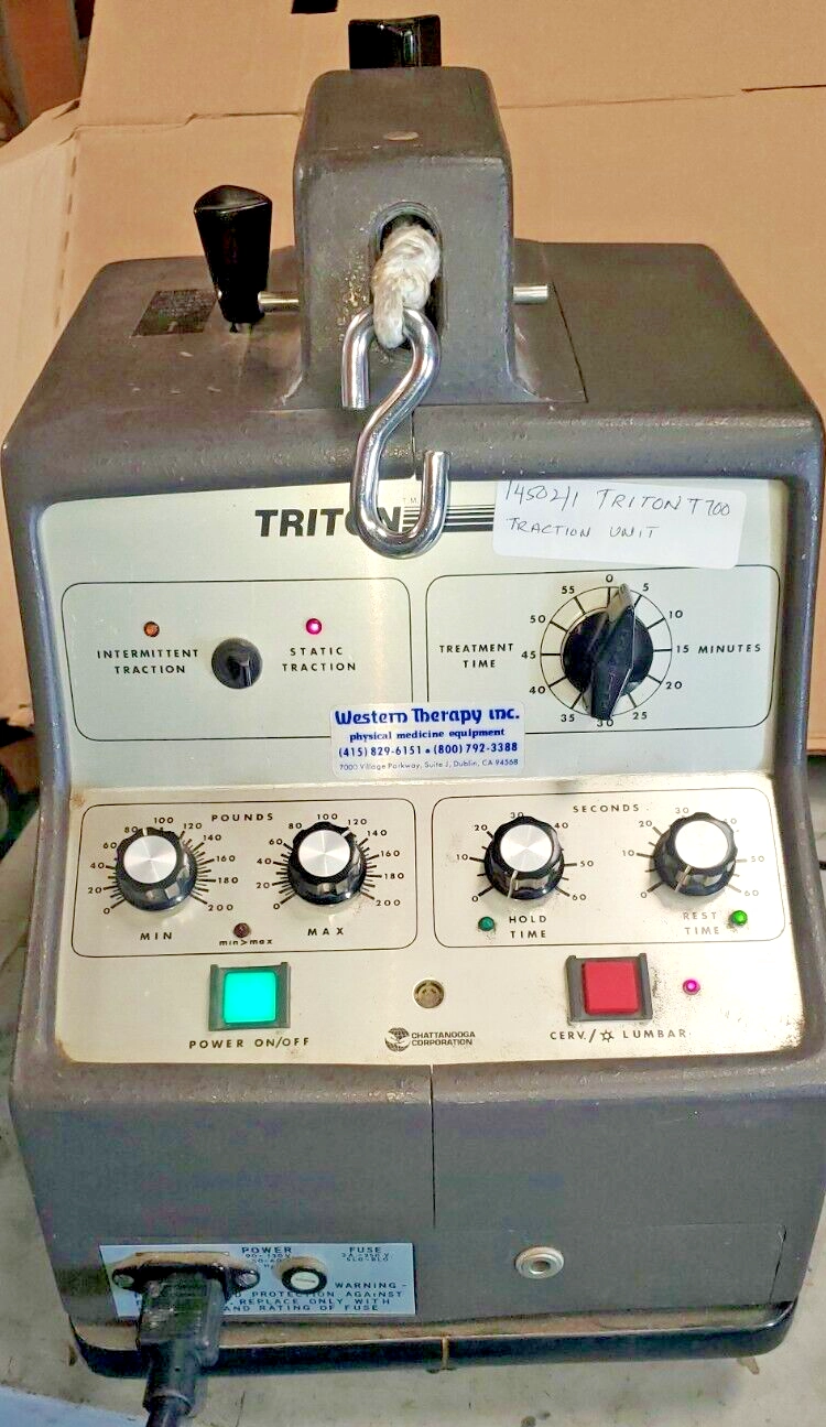 Chattanooga Triton T-700 Traction Unit Machine 145
