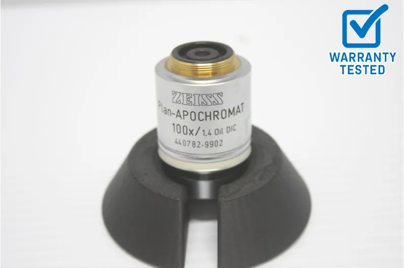 Zeiss Plan-APOCHROMAT 100x/1.4 Oil DIC Microscope Objective 440782-9902 Unit 7 - AV