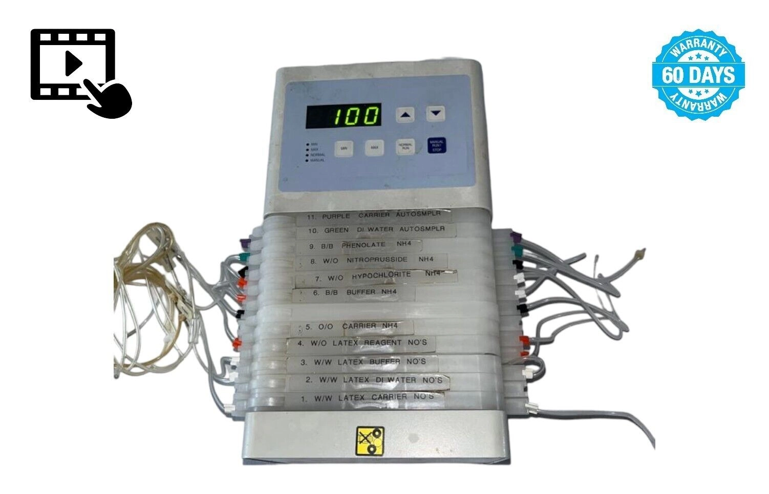 Ismatec ISM1135 Digital Peristaltic pump 12-Channe
