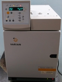 VARIAN 430-GC GAS CHROMATOGRAPH, MODEL: 430-GC, NO: GC0805B505, SINGLE FID, SINGLE INLET POWER: 120 