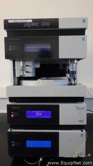 Lot 9 Listing# 990494 Thermo Scientific UltiMate 3000 UPLC System With SR-3000 Without degasser, Autosampler, Pump