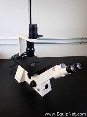 Lot 64 Listing# 990237 Zeiss Inc. Axiovert 40 CFL Microscope
