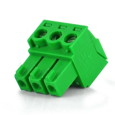 Madgetech TERMINAL BLOCK, 3 POSITION Pluggable Terminal Block For Use With Data Loggers