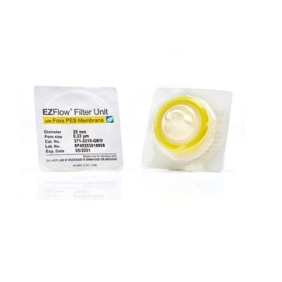 Foxx Life Sciences EZFlow 25mm Sterile Syringe Filter, .2&mu;m PES, 100/pack 371-2215-OEM
