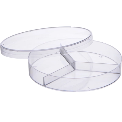 Foxx Life Sciences Abdos Petri Dish 90mm, Three, 3 Vents, Individually Wrapped Sterile 380/CS P10924