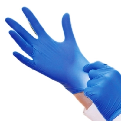 Biologix Large, Gloves, Blue, 100 /Pack, 10 Packs/Case 97-6114