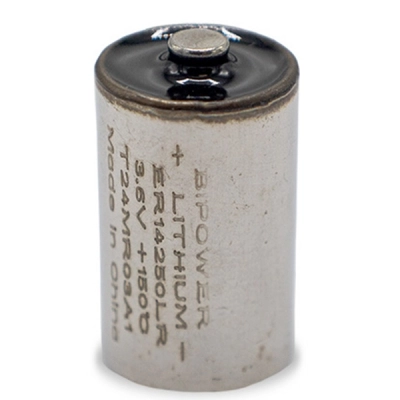 MadgeTech ER14250-01 150 &deg;C 3.6V Lithium Battery, &frac12; AA Pressure Contact