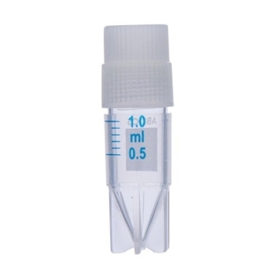 Foxx Life Sciences Abdos Cryo Vial External Thread with Star Foot, (PP) 1.0ml, Gamma, 1000/CS P60115